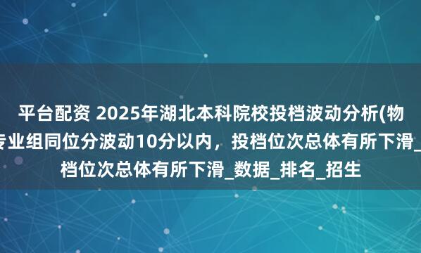 平台配资 2025年湖北本科院校投档波动分析(物理)：80.3%的专业组同位分波动10分以内，投档位次总体有所下滑_数据_排名_招生